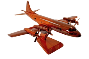 Mahogany Wooden Aircraft Model – Premium Wood Designs